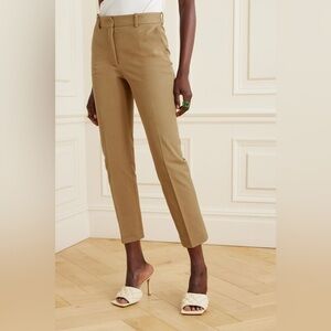 Joseph Tan Coleman Gabardine Stretch Pants Size 44/ US 12
